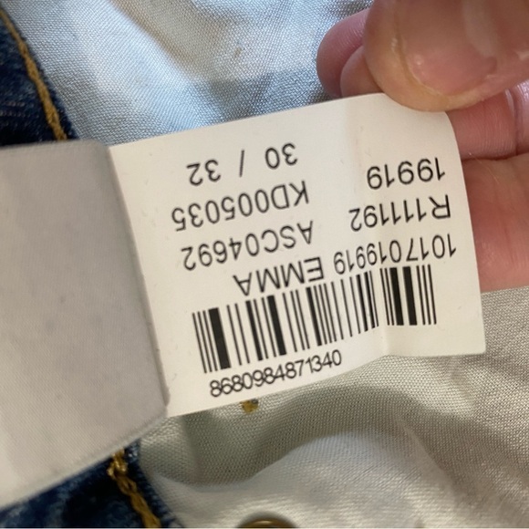 Mavi Emma Slim Boyfriend Women’s ripped faded jeans size US 30 - Picture 5 of 15